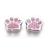 Alloy Enamel Slider Charms ENAM-WH0047-11I-2