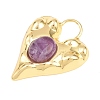 Natural Amethyst Pendants GG-G001-02G-03-2