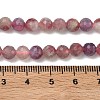 Natural Plum Blossom Tourmaline Beads Strands G-G927-22A-01-2