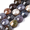 Natural Indian Agate Beads Strands X-G-S359-369-1