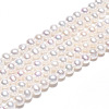 Natural Nucleated Pearl Beads Strands PEAR-N016-02B-2