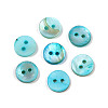 Freshwater Shell Buttons SHEL-C005-01C-11-1