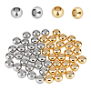 DICOSMETIC 50Pcs 2 Colors 304 Stainless Steel European Beads STAS-DC0015-63-1