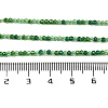 Transparent Glass Beads Strands GLAA-H027-01G-5