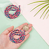 1 Strand Handmade Polymer Clay Beads Strand CLAY-PH0001-98-3