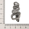316 Surgical Stainless Steel Rhinestone Pendants STAS-Z073-122AS-01-3