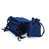 20Pcs Rectangle Polyester Imitation Burlap Packing Pouches Drawstring Bags ABAG-TA0001-95C-2