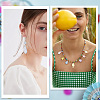 120Pcs 4 Style Transparent Acrylic Pendants TACR-SP0001-30-4