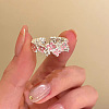 Alloy Enamel Cuff Open Rings for Women WGBBBE7-02-1
