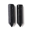 Synthetic Blue Goldstone Pointed Pendants G-D460-01F-2