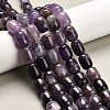 Natural Amethyst Beads Strands G-H319-A02-03-1