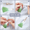 30 Sets 3 Colors Zinc Alloy Cord Ends FIND-ME0001-92-3