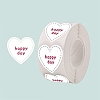 500Pcs Heart with Thank You Roll Stickers DIY-U008-01A-1