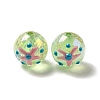 AB Color Transparent Crackle Acrylic Round Beads LS-OACR-A013-04D-3