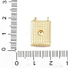 Brass Enamel Pendants KK-L251-01G-D02-3