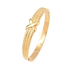 304 Stainless Steel Hinged Bangles for Women BJEW-Z155-01G-4
