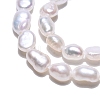 Natural Cultured Freshwater Pearl Beads Strands PEAR-N014-03F-4