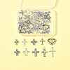 3Sets Tibetan Style Alloy Pendants FIND-FS0003-92-8