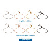 Rack Plating Eco-Friendly Brass Chain Bracelet Making KK-TA0007-84-RS-11