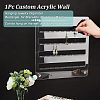  1Pc Custom Acrylic Wall Hanging Jewelry Organizer AJEW-NB0003-46-4