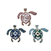 Alloy with Rhinestone Brooch for Backpack Clothes PW-WG63776-01-6