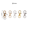 Alloy Swivel Lobster Claw Clasps PALLOY-CJ0001-41-2