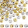 60Pcs Tibetan Style Alloy Beads TIBEB-SC0001-62B-1