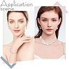12 Sets 12 Styles ABS Plastic Imitation Pearl Beads FIND-AR0005-25-6