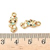 304 Stainless Steel Enamel Pendants STAS-I346-19G-04-3