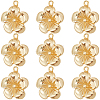 10Pcs Brass Pendants KK-BBC0024-03-1