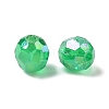 Eco-Friendly Transparent Acrylic Beads TACR-PL642-8mm-18-3