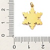 304 Stainless Steel Rhinstone Pendants X-FIND-I062-01G-03-3