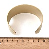 316L Surgical Stainless Steel Cuff Bangles BJEW-D454-01D-G-5