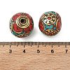 Handmade Tibetan Style Beads KK-Z157-02AG-01-2