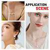 32Pcs 4 Styles Rack Plating Brass Connector Charms and 16Pcs 2 Styles Pendants KK-CA0002-41-7