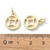 Brass Charms KK-A194-18G-3