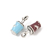 Alloy Enamel Charms FIND-Z106-01AS-03-2