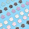 SUPERFINDINGS 80Pcs 5 Colors Alloy Enamel Pendants ENAM-FH0001-35-4