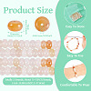 2 Strands Natural Golden Silk Jade Beads Strands G-TA0002-25-5