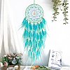 Woven Web/Net with Feather Hanging Ornaments PW-WG9FB90-01-1