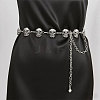 Halloween Alloy Skull Link Chain Waist Belly Chains for Women FS-WG87A63-01-1