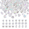 Transparent Acrylic Beads TACR-TA0001-11-10