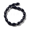 Synthetic Blue Goldstone Beads Strands G-P520-C25-01-3