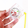 Luminous Acrylic Map Scale Ruler Compass TOOL-F009-07-5