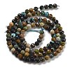 Natural HuBei Turquoise Beads Strands G-G140-A05-01-3