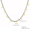Stainless Steel Star Charms Bib Necklaces OU1431-1-3
