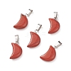 Natural Red Jasper Pendants G-Q369-18-1