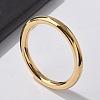 304 Stainless Steel Plain Bangles for Women LS-BJEW-S161-10G-2