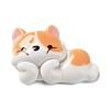 Opaque Cute Dog Resin Cabochons RESI-H152-02C-1