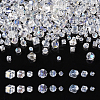 Biyun 300Pcs 9 Style Electroplate Glass Beads Strands EGLA-BY0001-01-3